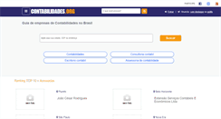 Desktop Screenshot of contabilidades.org